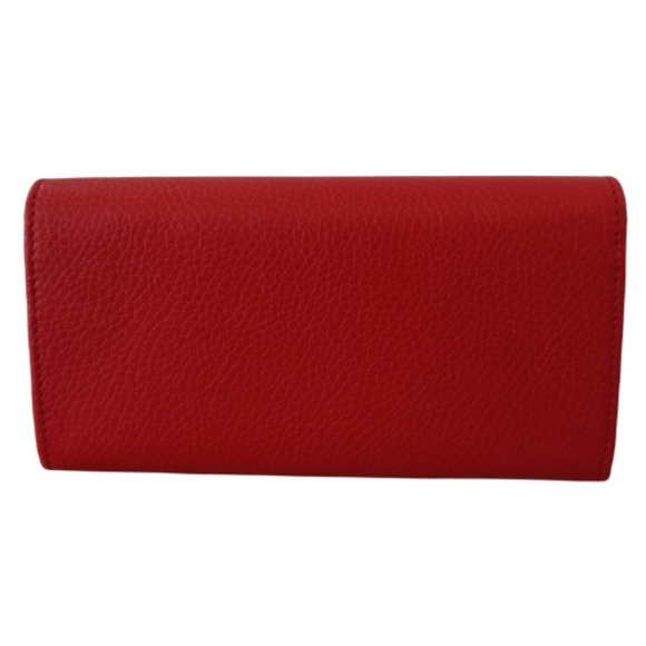 GUCCI Red Soho Leather Flap Wallet - Picture 2 of 3